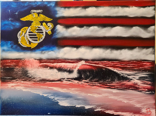 Patriotic Seascape