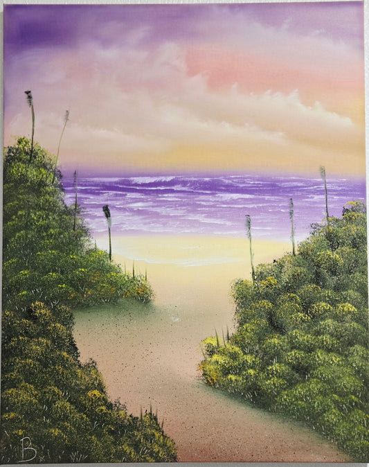 Seascape pink