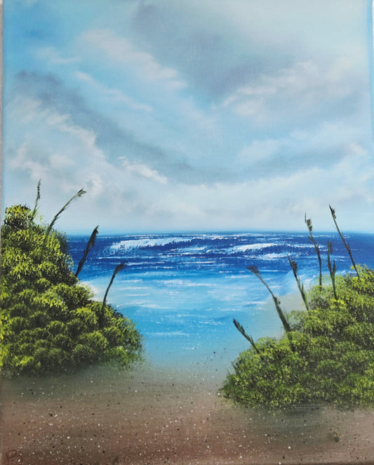 Seascape blue