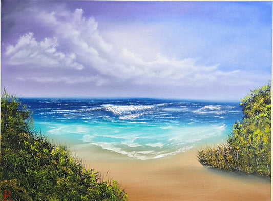 Seascape purple
