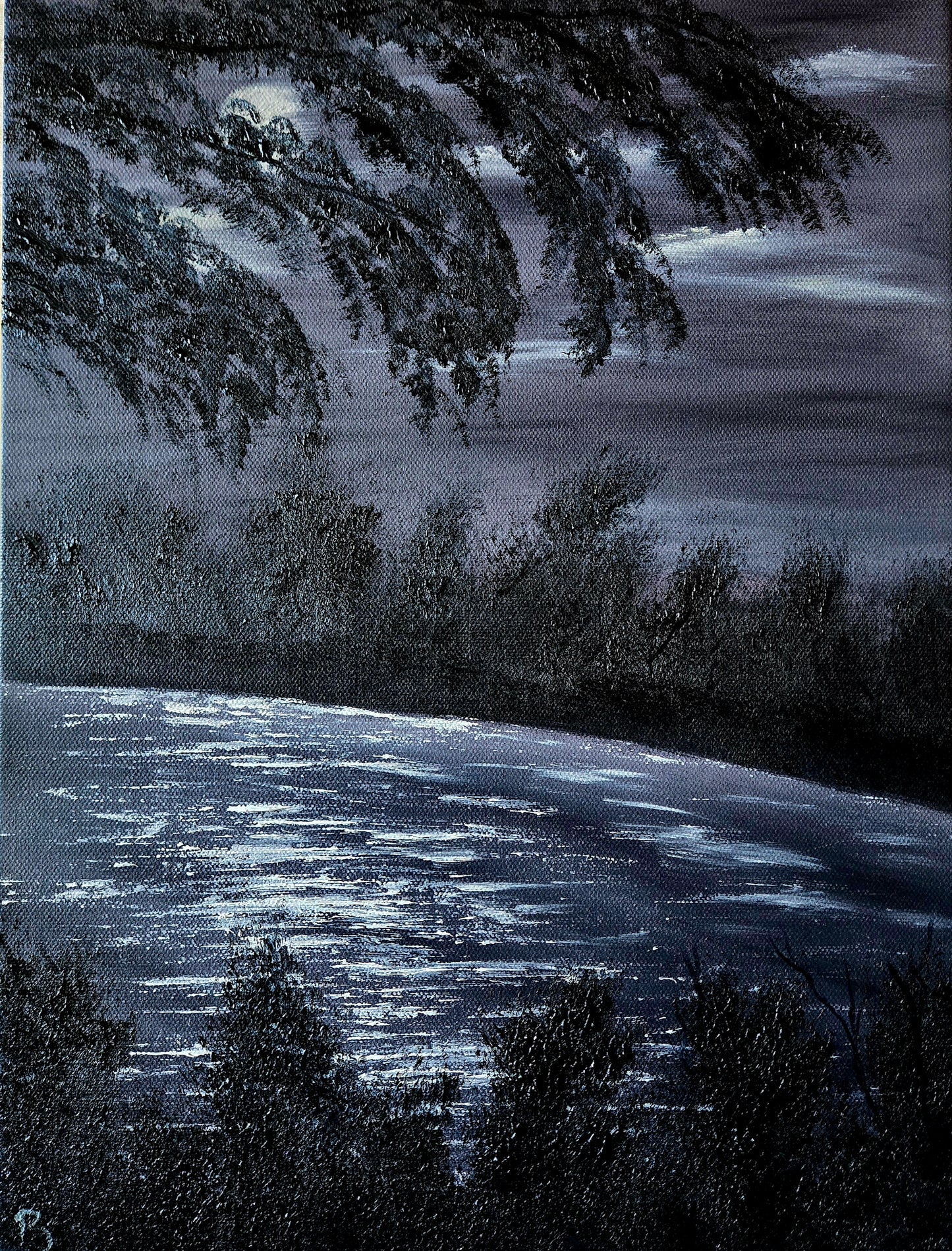 Moonlit River